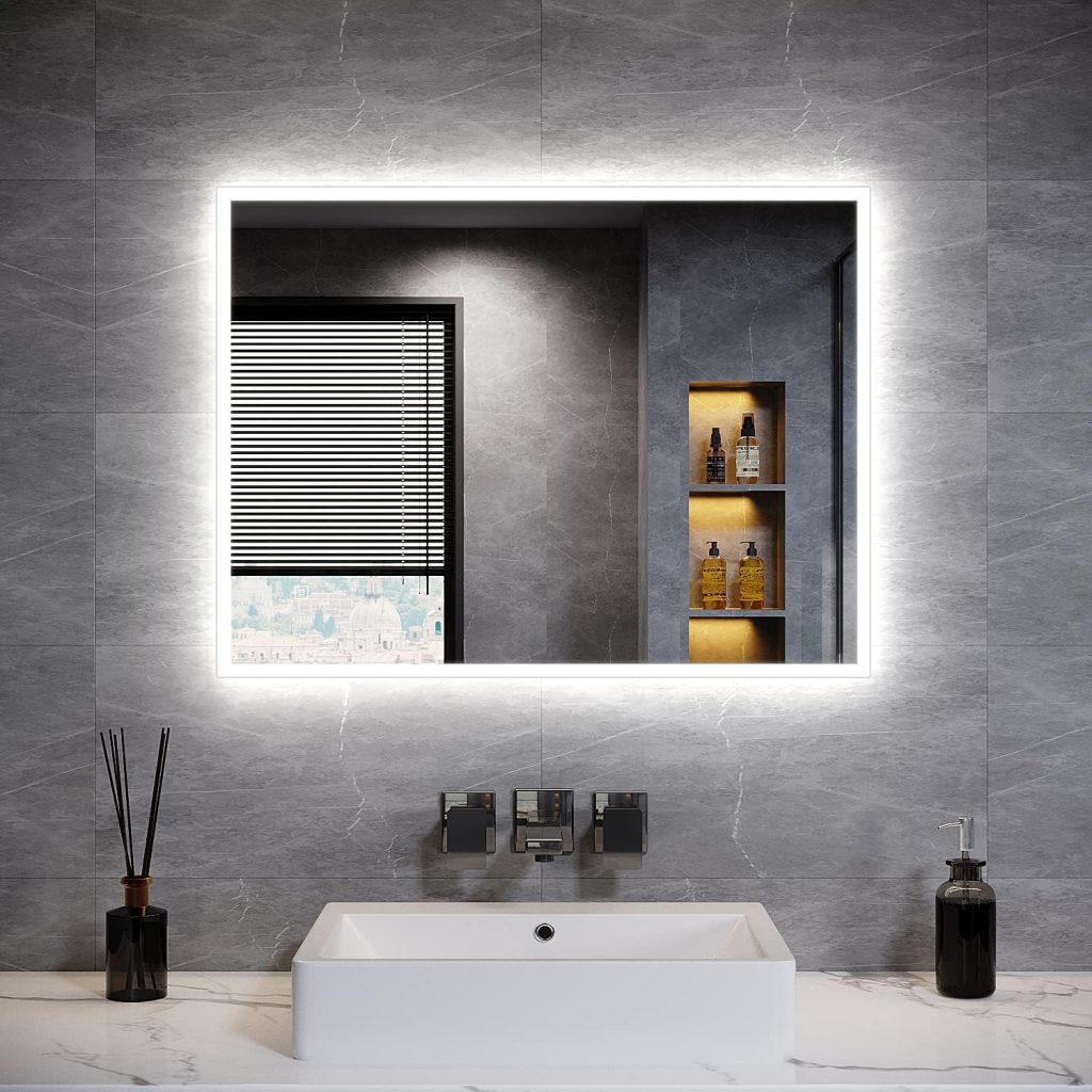 greenfrom bathroom led mirror 