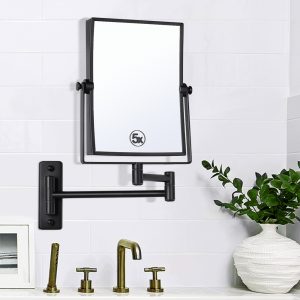 Rectangular Wall Mounted Makeup Mirror