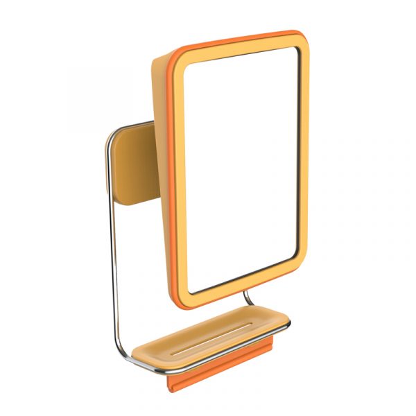 anti-fog bathroom wall makeup vanity mirror GMK025 - Image 2