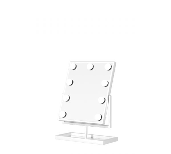 GMH1505 12 Bulbs Rotation Tabletop LED Lighted Hollywood Mirror - Image 5