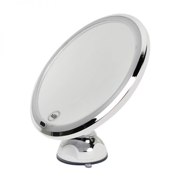 360 Degree Rotating Adjustable Arm Lighted Suction Cup 10X Magnifying Makeup Mirror GMX1405 - Image 4