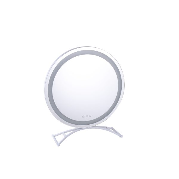 GMM2023 New LED Light Strip Hollywood Table Makeup Mirror - Image 2