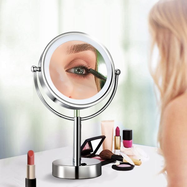 Greenfrom Factory Wholesale Supply 8.5 Inches Round Shape Hot Selling Lighted Mirror