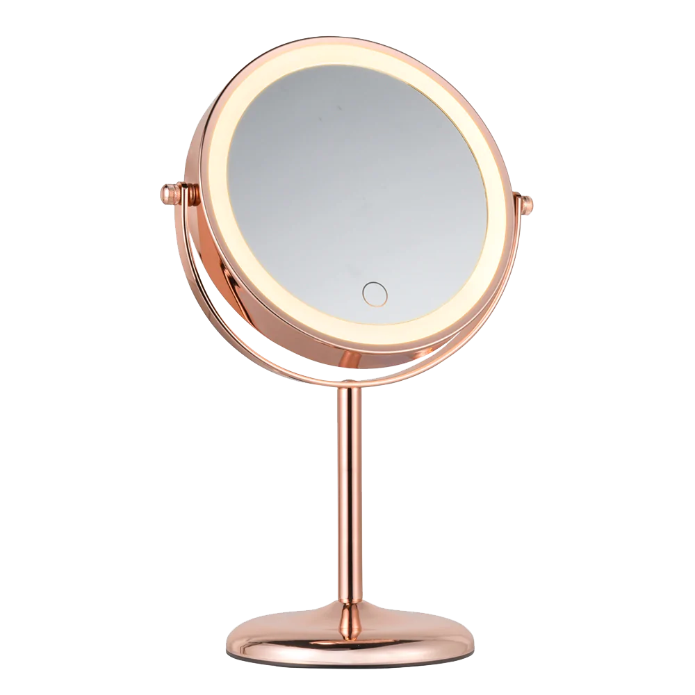 360° Rotation Touch Screen Lighted Makeup Mirror D740